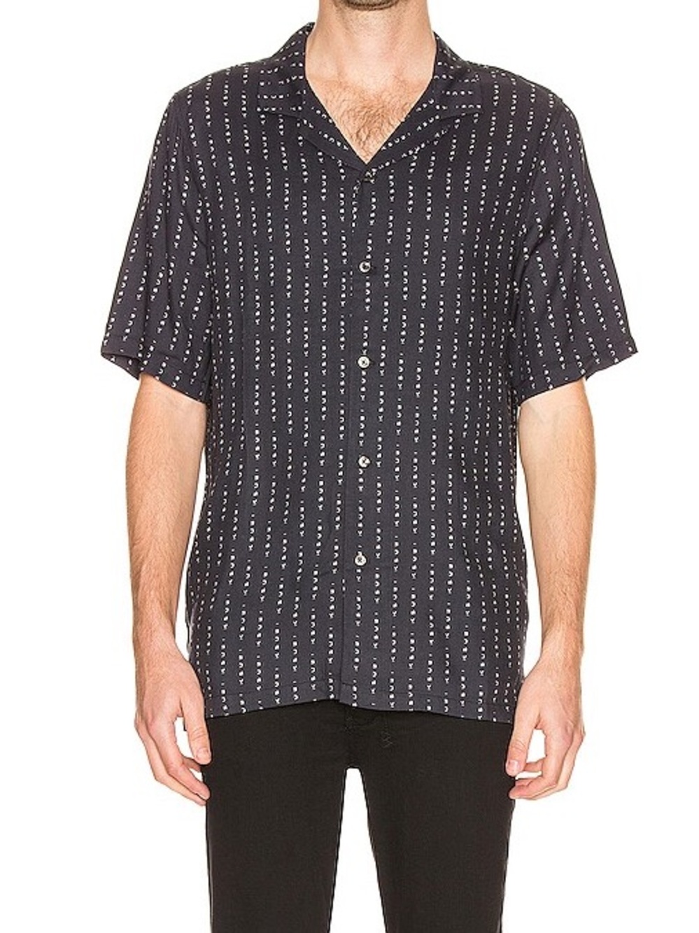 Ksubi dyomo resort short sleeve button down shirt